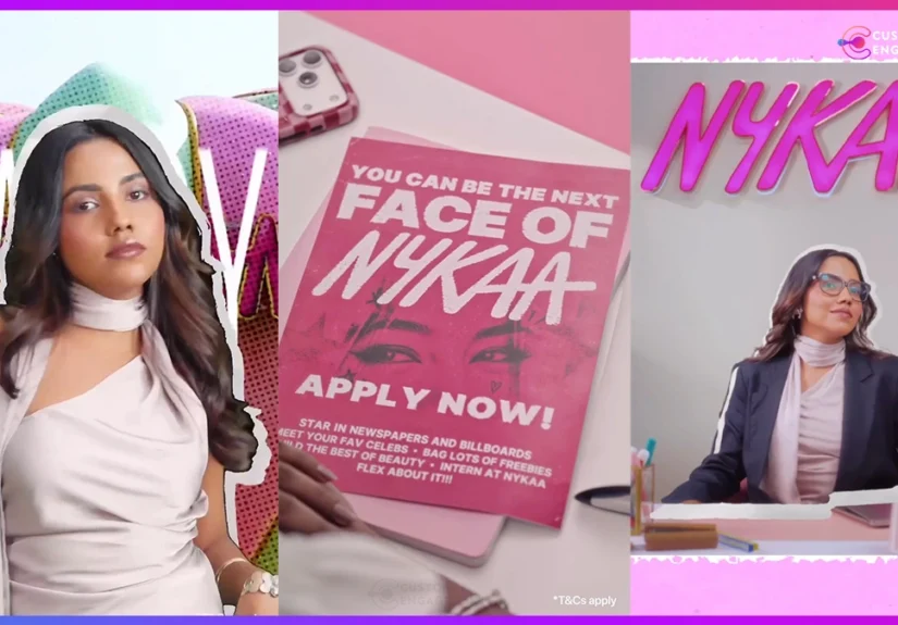 customer engagement network Nykaa Be The Face of Nykaa campaign