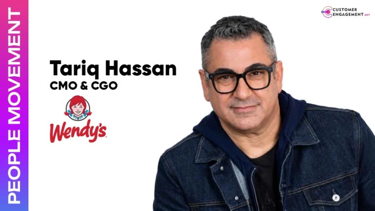 customer engagement network Tariq Hassan Wendy's CMO