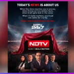 NDTV new brand identity