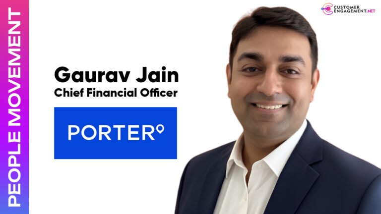 Gaurav Jain CFO Porter logistics customer engagement network