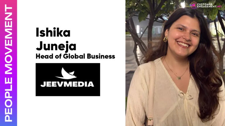 JEEVMEDIA Ishika Juneja Head of Global Business customer engagement network