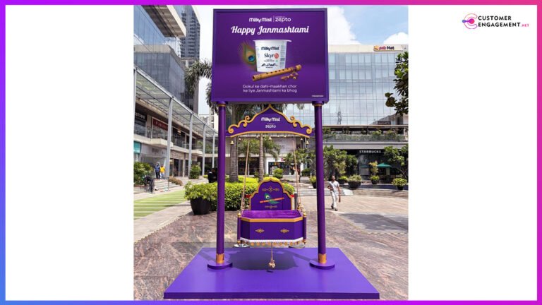 Milky Mist Janmashtami activation Skyr Zepto customer engagement network
