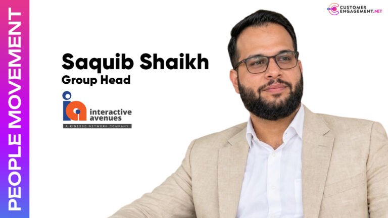 Saquib Shaikh Interactive Avenues Group Head Omnicom Media customer engagement network