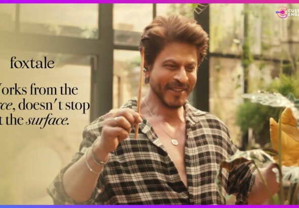 Shah Rukh Khan Foxtale beneath the surface ad customer engagement network