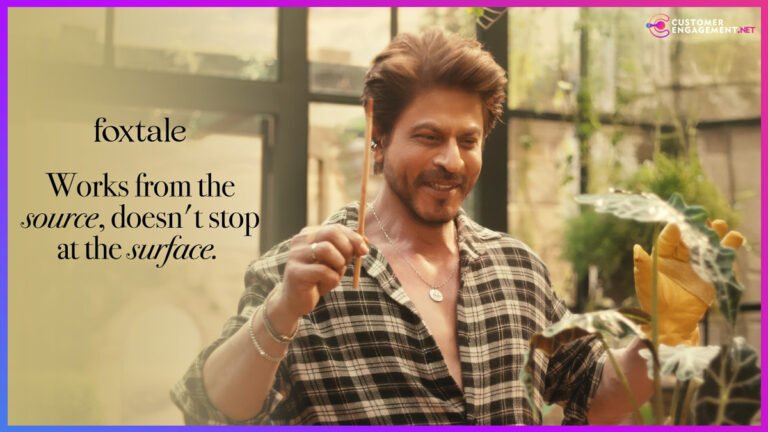 Shah Rukh Khan Foxtale beneath the surface ad customer engagement network