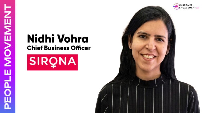 customer engagement network Nidhi Vohra Sirona Chief Business Officer