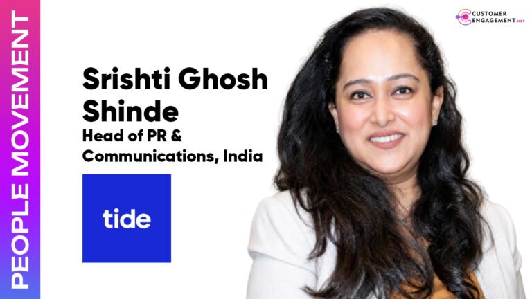customer engagement network Srishti Ghosh Shinde Head of PR Communications Tide India