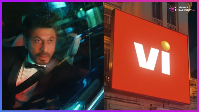 customer engagement network Vi brand identity Shah Rukh Khan campaign