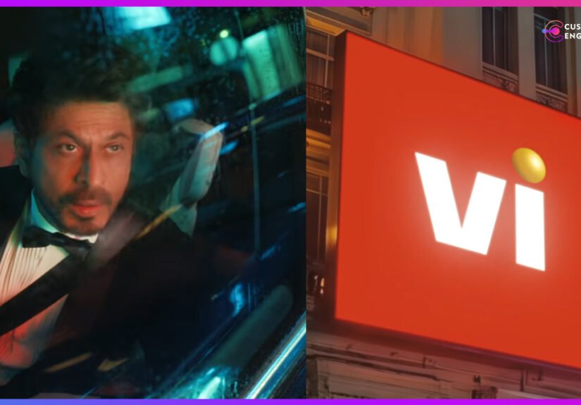 customer engagement network Vi brand identity Shah Rukh Khan campaign