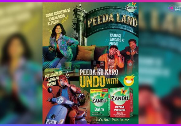 customer engagement network Zandu Balm Peedaland campaign Gen Z pain relief