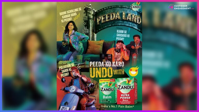 customer engagement network Zandu Balm Peedaland campaign Gen Z pain relief